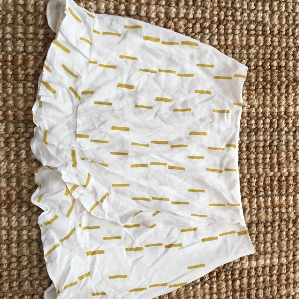 Emory Park mini ruffle skirt